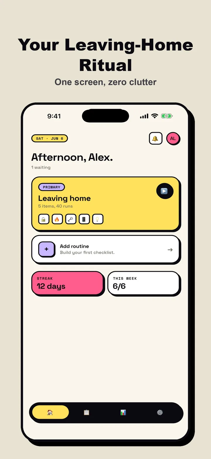 Routina — App screenshot 2
