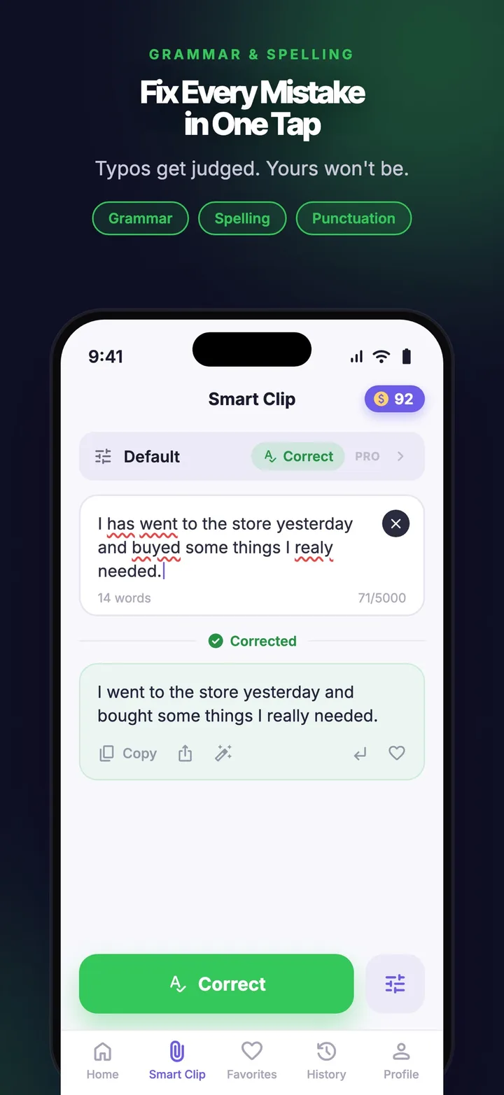Smart Clip — App screenshot 2