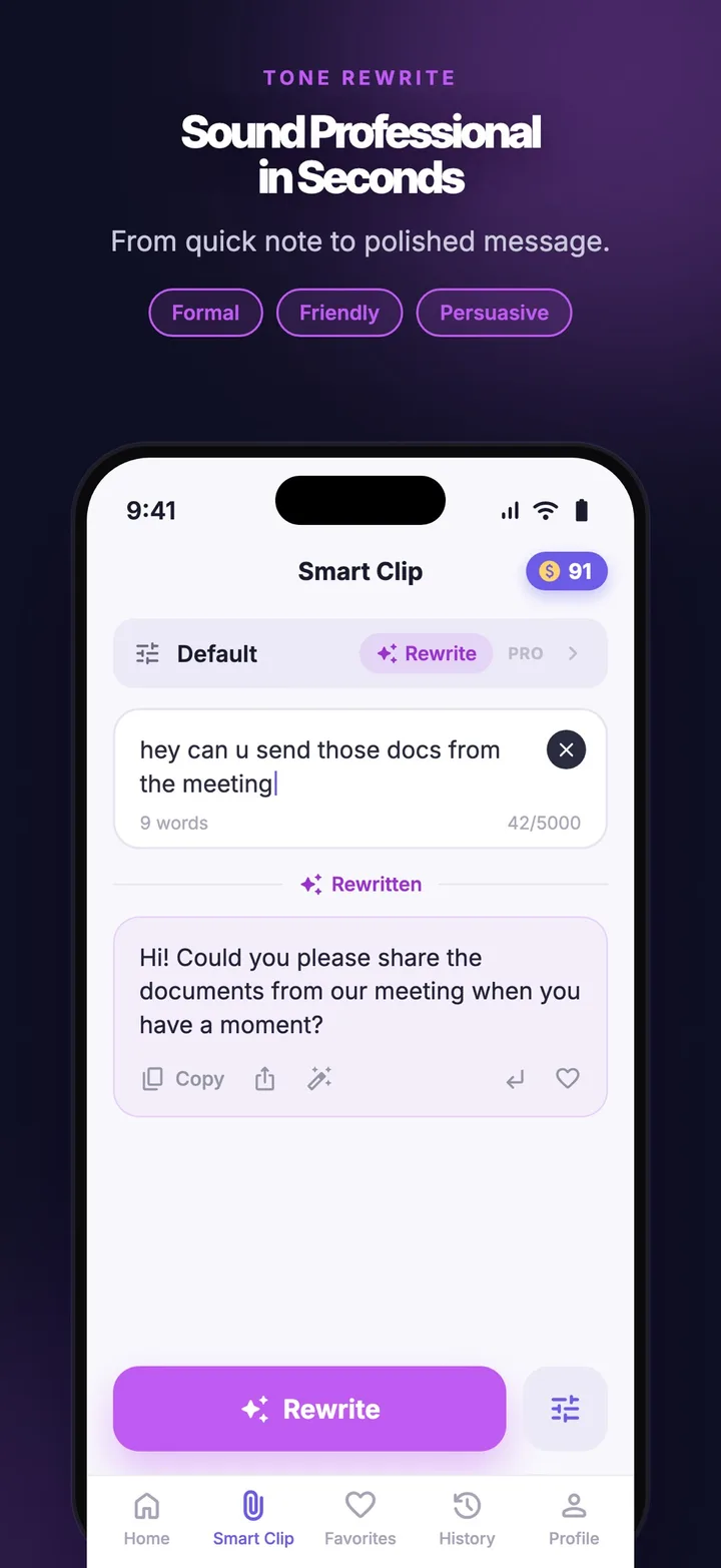 Smart Clip — App screenshot 3